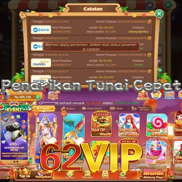 62VIP APK Resmi Unduh Indonesia